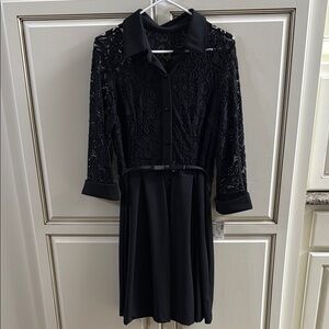 Black Lace Dress NWT